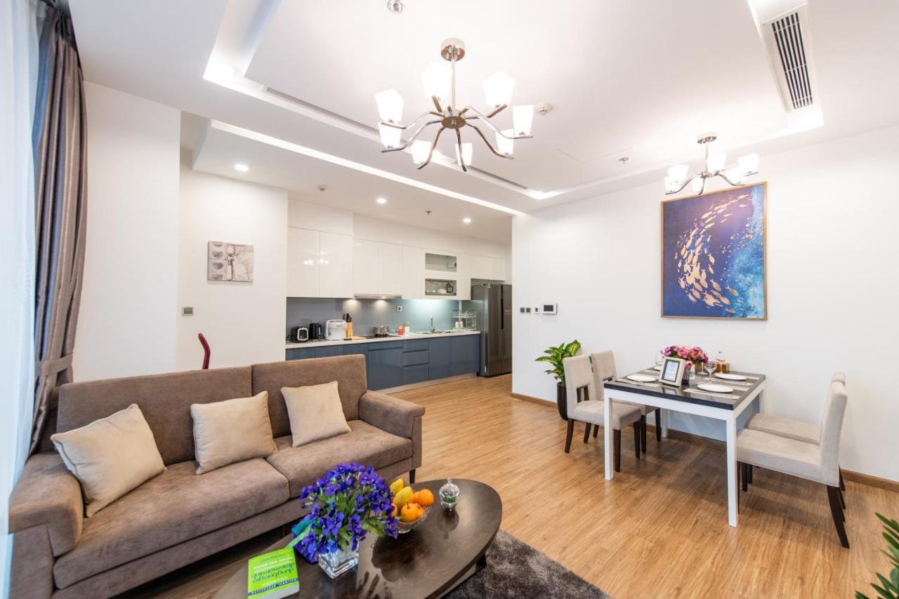 Hi-Home Suites - Vinhomes Metropolis Ханой Екстериор снимка