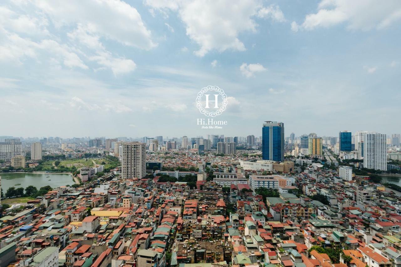 Hi-Home Suites - Vinhomes Metropolis Ханой Екстериор снимка